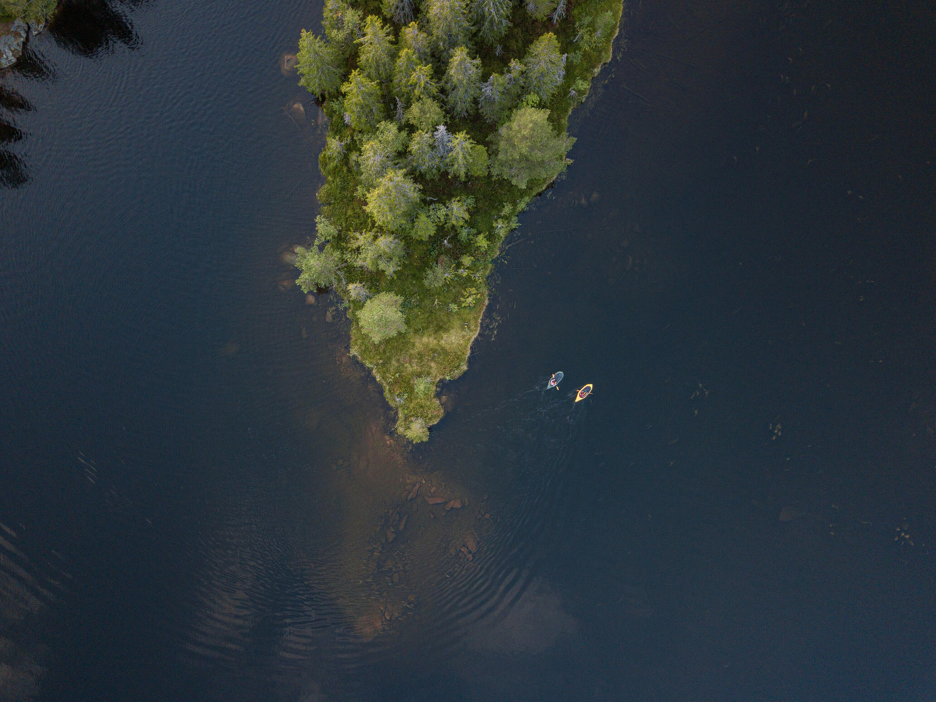 Øyangen-Tverrsjøen i Packraft