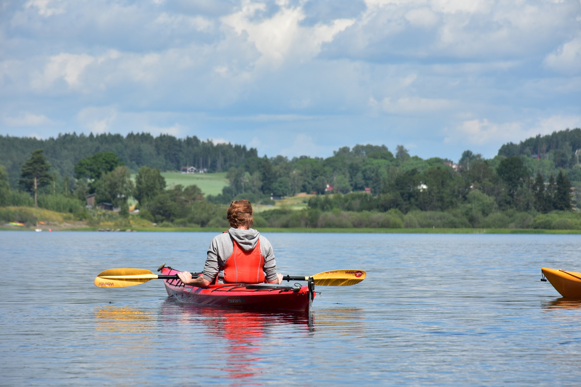 Padling, badstue og suppe i naturen